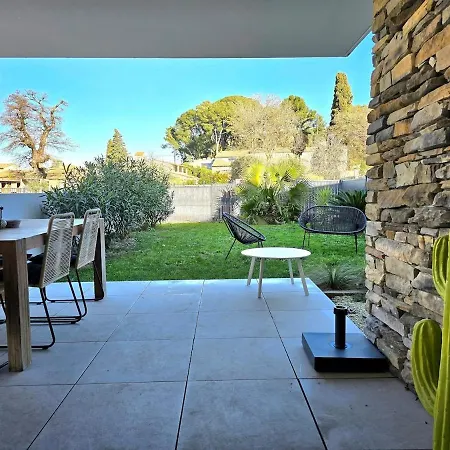 Διαμέρισμα La Ciccia - Cosy De Plain-pied, Avec Jardin, Terrasse Et Garage Prive - By Auraconcergerie
